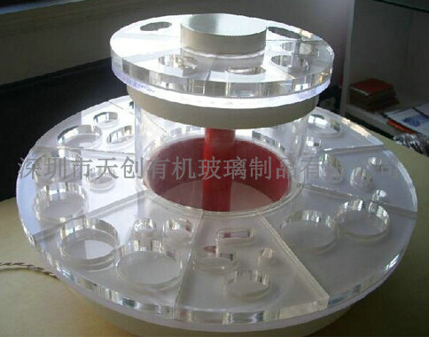 【有機玻璃旋轉(zhuǎn)展示架】展現(xiàn)出不一樣的風采！